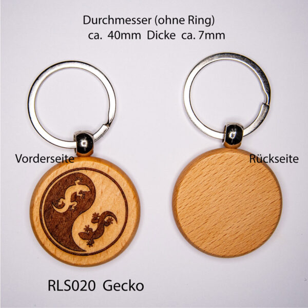 RLS020  Gecko ying yang