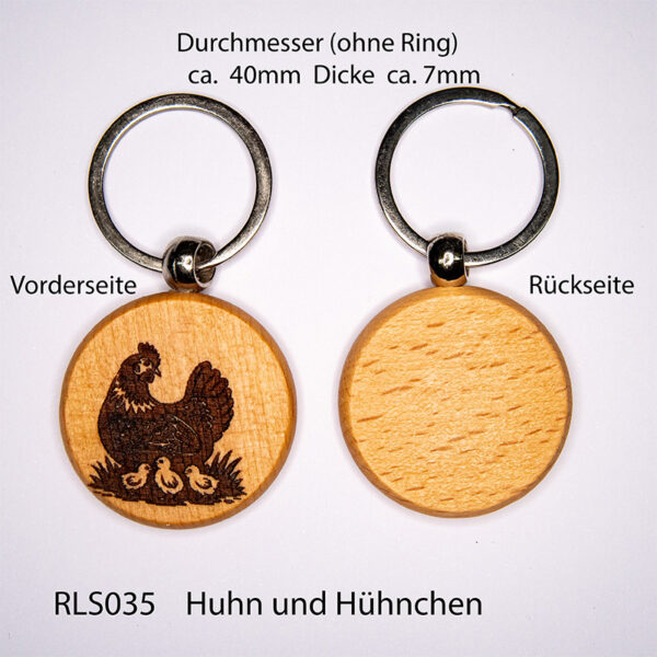 RLS035   Huhn und Hühnchen